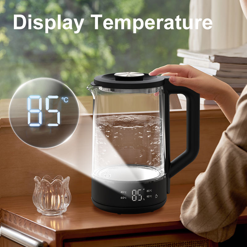 Electric Glass Kettle with Temperature Control Wi-Fi, OEM