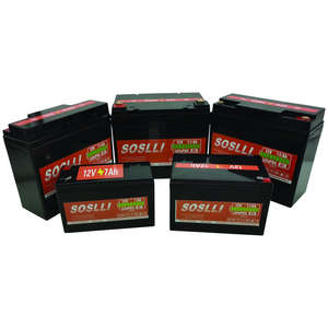 حزمة بطارية طاقة شمسية LiFePo4 من مصنع المعدات الأصلي بقدرة 12 فولت و100 أمبير في الساعة بطارية ليثيوم أيون للتخزين المنزلي خلايا بديلة بحمض الرصاص باستطاعة 7 و12 و15 و18 و33 أمبير في الساعة - Product Image 1