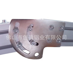 Sector Shaped Connecting Plate 3060 4080 Aluminum Profile Accessory For Industrial Automation Line Angle Connector - Product Image 4