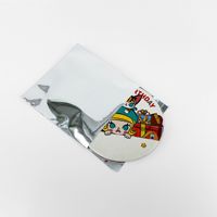 Enveloppes d'expédition personnalisées avec logo et nom, imperméables, en aluminium, sacs en polyéthylène, pochettes autocollantes, argentées, métalliques, isolées