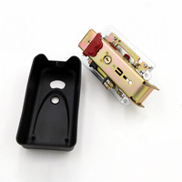 Serrure de porte extérieure étanche en laiton haute sécurité, robuste, avec cylindre en laiton, serrure électronique à encastrer pour porte en fer, alimentation DC 12V/24V