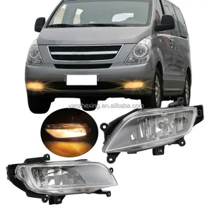 Car Fog Lights Front Bumper Foglight With Bulb Fog Lamp 922014H000 922024H000 For Hyundai i800 iMAX H1 Grand Starex 2007-2015