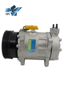 SD7V16 compressore AC compressore de per PEUGEOT 607 408 807 <span class=keywords><strong>CITROEN</strong></span> C5 <span class=keywords><strong>C8</strong></span> parnet 6453NJ 6453NH 9642800780 TSP0155418 92020153 - Product Image 2