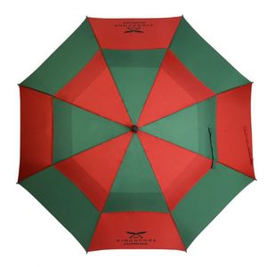 Meilleur parapluie de golf coupe-vent avec poignée EVA surdimensionnée de style droit et matériau en pongé, logo personnalisé - Product Image 1