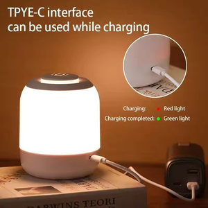 Lámpara LED Recargable de 3000k 4000k 6000k, Lámpara Táctil Nocturna, Lámpara de Mesa Portátil para Dormitorio, el Mejor Regalo para Niños - Product Image 2