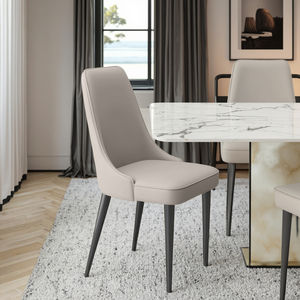 Cojín de Asiento Tapizado Resistente a las Manchas con Diseños Modernos, Sillas de Cuero de Lujo para Cafetería, para Reuniones Familiares - Product Image 3