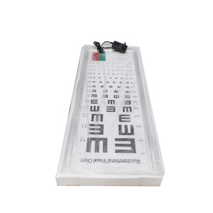 Sunnymed SY-VC e quadro de acuidade <span class=keywords><strong>visual</strong></span> oftalmático da visão padrão led para distância de 5m - Product Image 5