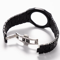 FORWELLENY Bracelet de montre coloré en biocéramique de qualité supérieure avec étui de protection pour la collaboration Royal Pop SW Hommes Femmes