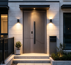 Porte de sécurité antivol minimaliste Qifan pour hôpitaux – Solution d'entrée moderne pour les établissements de santé avec protection haute sécurité - Product Image 4