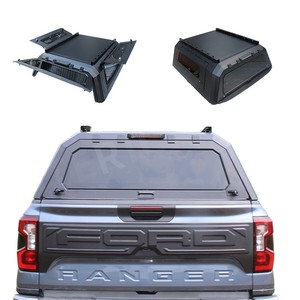 Maverick 2023 Pickup Truck bagian tubuh tempat tidur 4X4 Camper kerang dengan baja tahan air Hardtop kanopi disesuaikan - Product Image 4