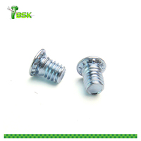 Acier au carbone avec zingage Vis de rivetage Vis de plaque de presse Fixations de panneau Goujon de plaque de pression à sertir automatique