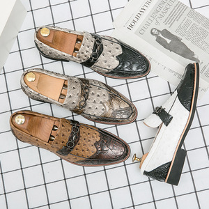 <span class=keywords><strong>Scarpe</strong></span> eleganti Oxford <span class=keywords><strong>Scarpe</strong></span> casual in <span class=keywords><strong>pelle</strong></span> da uomo <span class=keywords><strong>Scarpe</strong></span> da matrimonio con suola spessa alla moda <span class=keywords><strong>Scarpe</strong></span> eleganti da uomo in stile britannico per giovani - Product Image 2