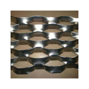 Hoja de malla metálica expandida de 5x10, malla de alambre expandible galvanizada, Red de diamante de acero inoxidable con técnica perforada - Product Image 3