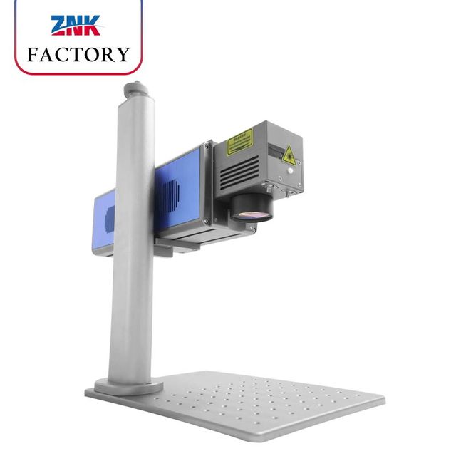 20W Mini Fiber Laser Marking Engraving Machine Desktop Integrated Small Static Series for Glass Bottle