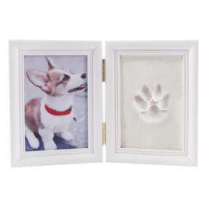 Support de Présentation en Bois Massif Fait Main pour Empreintes de Pattes d'Animaux – Cadeau Commémoratif DIY pour Chiens et Chats - Product Image 5