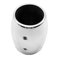 Little Dolphin Cone Base Truncado Rail Pulpit AISI 316 Acero inoxidable Pulido Yate