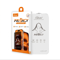 Protection d'écran anti-espion sans bordure en verre trempé pour IPHONE 12 13 14 15 16 17 PRO MAX