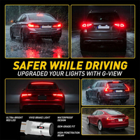 Ampoules LED rouges super lumineuses 3157 sans erreur, 3156 3057 4157 CANBUS anti-hyper clignotement pour feux arrière et stop de voiture