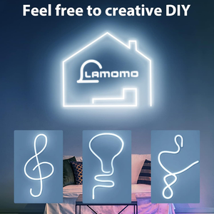 Kit d'éclairage linéaire à LED néon pour enseignes publicitaires, lettres personnalisées, décoration d'ambiance, ensemble thermoformé sous blister - Product Image 5