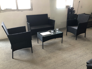 Đồ Nội Thất Thiết Lập Sang Trọng Vườn Ghế Thiết Lập Chất Lượng Tốt Tối Giản Ngoài Trời Hiện Đại <span class=keywords><strong>Wicker</strong></span> Ngoài Trời Bàn Ngoài Trời Ghế Ngoài Trời Mesa - Product Image 5