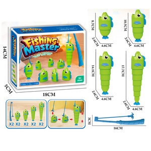 <span class=keywords><strong>Juego</strong></span> <span class=keywords><strong>de</strong></span> Pesca <span class=keywords><strong>Doble</strong></span> Extensible para Niños, Rompecabezas <span class=keywords><strong>de</strong></span> Plástico Apilable, 8 Peces, Juguetes <span class=keywords><strong>de</strong></span> Pesca para Niños, <span class=keywords><strong>Juego</strong></span> Interactivo - Product Image 1
