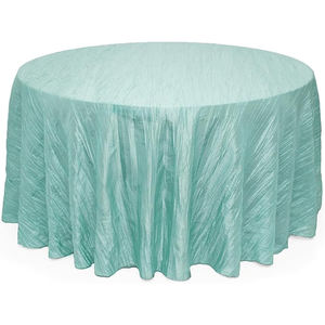 ผ้าแพรแข็งทอด้วย100% ผ้าโพลีเอสเตอร์ทอลายแฟนซีย่นผ้าปูโต๊ะผ้าแจ็คการ์ดแบบซักได้ทันสมัยงานแต่งงานในบ้าน - Product Image 6