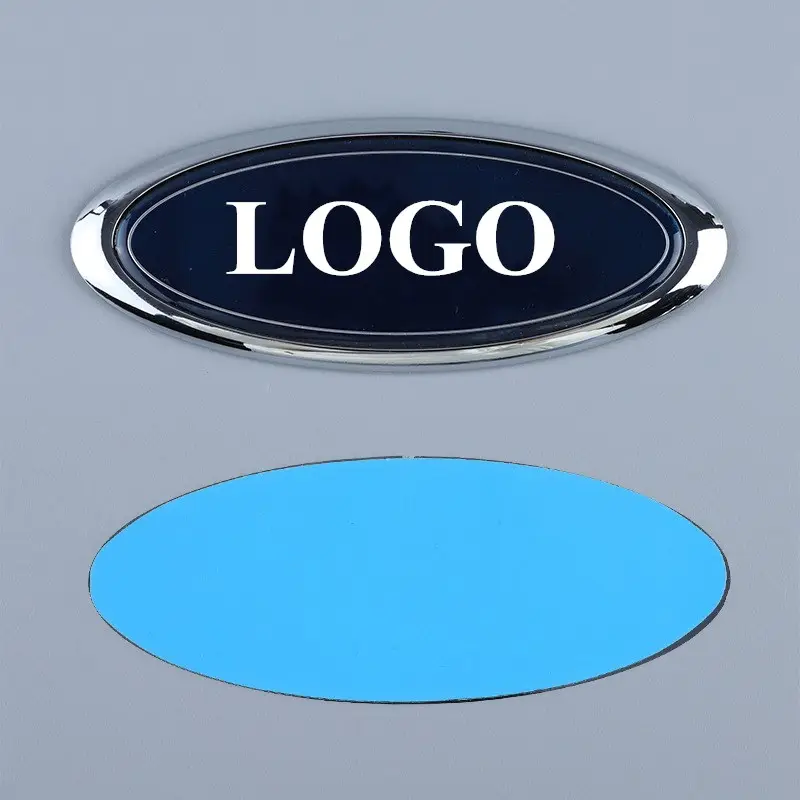 Emblema adesivo emblema para frente do capuz, adesivo emblema de 7 polegadas/9 polegadas para ford caveira f150 f250 explorer edge acessórios