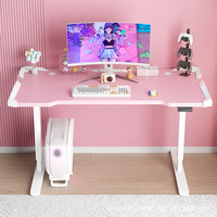 Mobilier de bureau moderne bureau debout électrique bureau élévateur personnalisé couleur rose bureau élévateur Table ergonomique réglable en hauteur