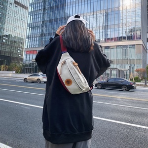 Wholesale Nylon Unisex Chest <b>Bag</b> Zipper Closure RFID-Blocking Anti-Theft for Daily Use-<b>Small</b> Crossbody Sling <b>Bag</b> for Women Men - Product Image 2