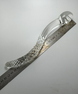 HZ बड़ी लंबी सिमुलेशन क्रिस्टल ग्लास Thrusting Dildo के लिए सेक्स खिलौने महिला चट्टानों - Product Image 5