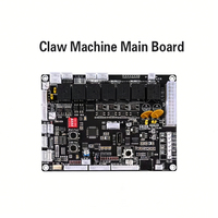 Kit Mesin Cakar Mainan Boneka Murah yang Menggunakan Koin, Motherboard, Papan PCB Game, Layar LCD, Kabel, Sensor Koin