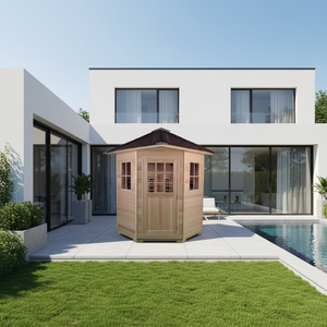 รุ่น<span class=keywords><strong>ล่าสุด</strong></span>ปี 2026 - ห้องซาวน่าแบบดั้งเดิม โครงสร้างไม้เนื้อแข็งคุณภาพสูง เป็นมิตรกับสิ่งแวดล้อม - Product Image 2