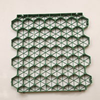 Grille perméable pour allée de jardin 500 mm en PEHD, système de stabilisation du sol pour gravier, allées, parkings et pelouses, géocellules