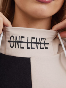 <span class=keywords><strong>Ensemble</strong></span> de sport décontracté pour femmes de haute qualité noir <span class=keywords><strong>beige</strong></span> sweat à capuche de couleur mélangée avec motif solide et pantalon de <span class=keywords><strong>jogging</strong></span> - Product Image 4