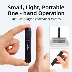 TANK007 UV701A Пользовательский логотип ультрафиолетовый фонарик брелок для ключей из алюминия найти насекомых черный свет карманный фонарик для обнаружения скорпиона ультрафиолетовый фонарик - Product Image 3