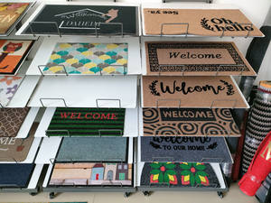 Paillasson imprimé personnalisé, vente en gros, <span class=keywords><strong>tapis</strong></span> en Coco vierge uni avec support en pvc - Product Image 6