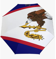 Parapluie de voyage personnalisé à bas prix avec design du drapeau de Saint-Vincent-et-les-Grenadines, parapluie de soleil pliable automatique pour l'extérieur, parapluie