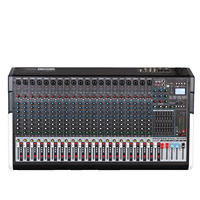 Console de mixage audio professionnelle TRAIS TFS24 multifonctionnelle à 24 canaux