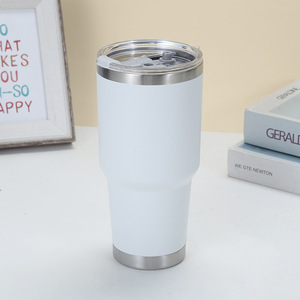IStapromo Gifts – Tasse Thermos Isotherme en Acier Inoxydable 30oz, Portable pour Voiture, Design Moderne, Couleur Unie Simple, Idéale pour les Voyages - Product Image 2