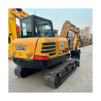 Harga rendah keluaran baru ekskavator bekas 5.5 TON SANY 55 55C ekskavator Mini Sany Excavator bekas SY55 SY55C Sy55C Pro untuk dijual