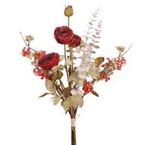 Ramo de Flores Artificiales de Eucalipto de Seda, Alta Simulación, Decoración para Bodas y Hogar, 120 cm - Product Image 4