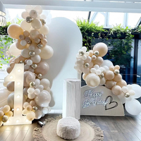 Kit de ballons en forme de bague de fiançailles en feuille d'aluminium, ballons en latex transparents couleur or champagne métallisé, fournitures pour mariage, fiançailles, fête prénuptiale, enterrement de vie de jeune fille
