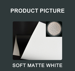 Pantalla de Proyección Wupro Soft Matte Blanca de 70-250 Pulgadas, 1.2 Gain, PVC, Marco Fijo para Hogar, Pantalla ALR de 120 Pulgadas - Product Image 3