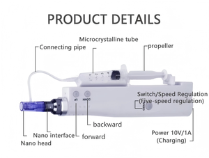Dispositivo de Belleza con Microagujas de Nanocristal, Chip de Silicona para Mesoterapia, Importación de Suero, Rejuvenecimiento de la Piel, para Uso en Casa o Salón - Product Image 4