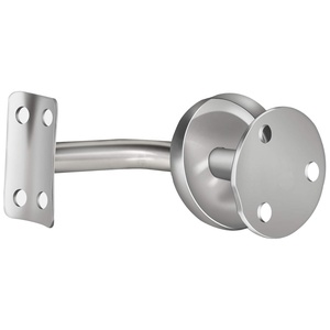 Soportes ajustables Estante de metal resistente Montaje en pared Pasamanos Escalera 304 Soportes de pasamanos de acero inoxidable <span class=keywords><strong>para</strong></span> escalera Escalera - Product Image 3