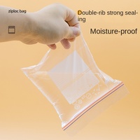 Sacs réutilisables de gel de sachets en plastique de fermeture éclair de pe transparent Offre Spéciale pour l'emballage de nourriture