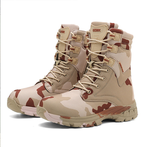 Bottes tactiques portables DF25 camouflage kaki, en plastique, imperméables, pour toutes les saisons - Product Image 1