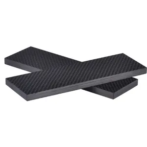 Carbon Sell Sheet 3k Carbon Fiber Plate 500*500mm 1mm 2mm 3mm Thickness carbon Fiber Sheet