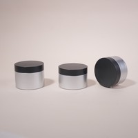 Pot de rangement transparent personnalisable avec couvercle transparent, pot en plastique PET vide de haute qualité, cosmétique, personnalisation de la couleur et du logo