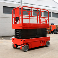 LEAD Neue 8m bis 18m Mobile Selbstfahrende Elektrische Hydraulische Scherenhebebühne für Werkstätten